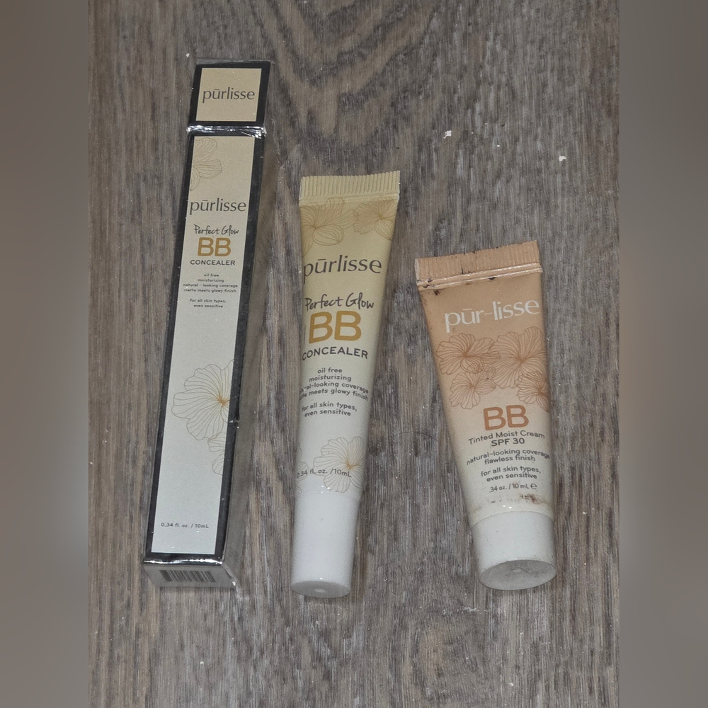 Purlisse BB Concealer Trio in Cream and Tan